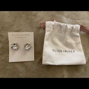 Olive & Piper earrings - ideal as bridal jewelry